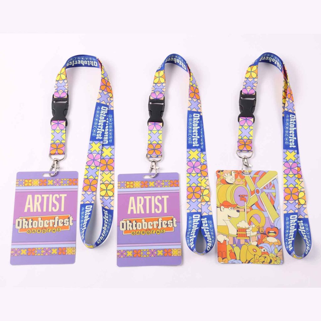 custom lanyards with ID holders
